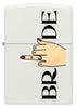 Front of Finger Bling Design Windproof Lighter