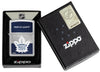 NHL® Toronto Maple Leafs Street Chrome™ Windproof Lighter in its packaging