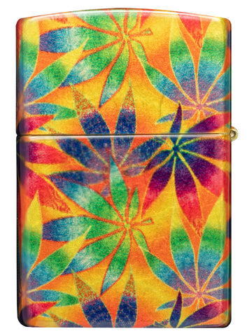 Zippo Dragon Design 540° Fusion Color Tumbled Chrome Windproof Lighter 48575