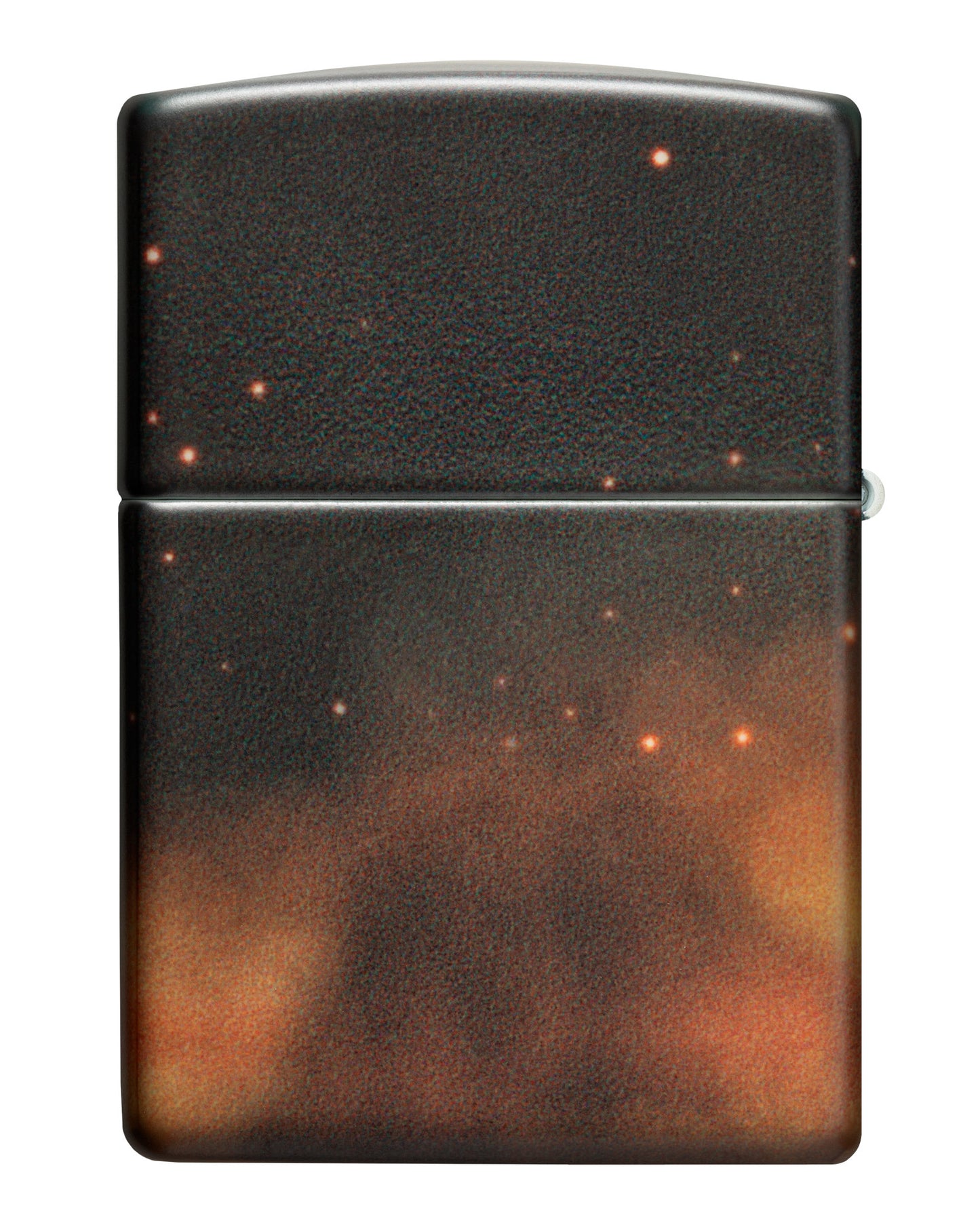 Back view of Zippo Dragon Design Glow in the Dark Green Matte Windproof Lighter.