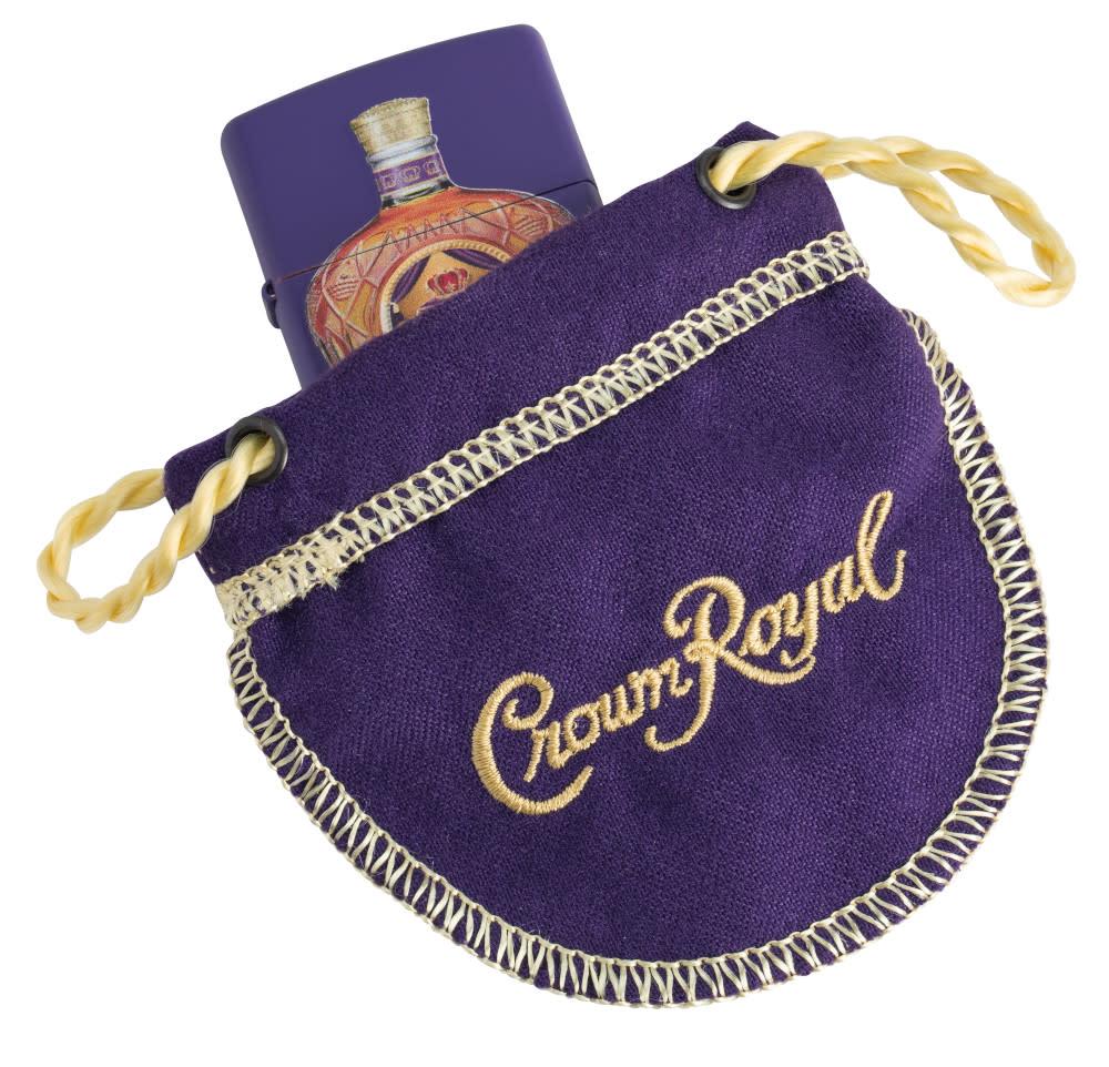 Crown Royal® Purple Matte Windproof Lighter in the Crown Royal® Pouch
