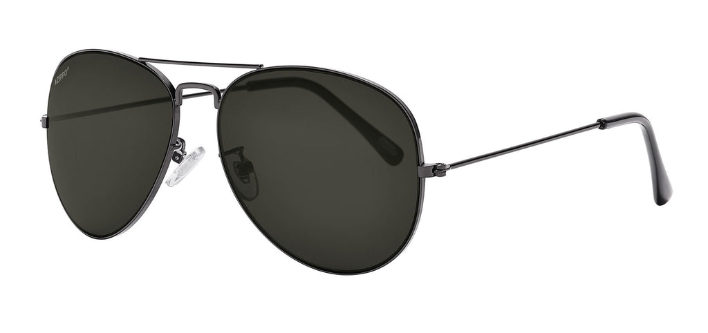 Pilot sunglasses black top