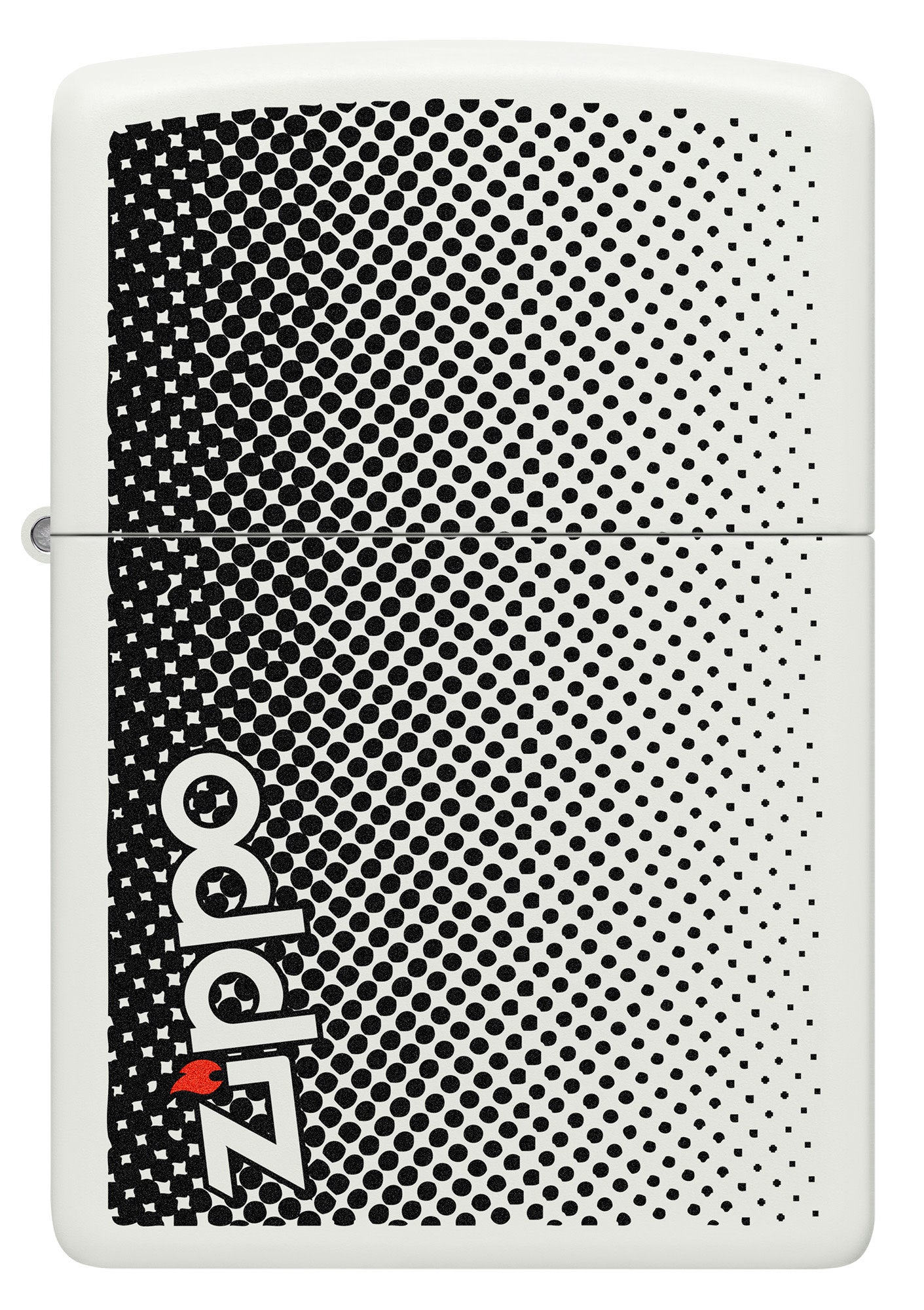 Front shot of Static Zippo Design Windproof Lighter.