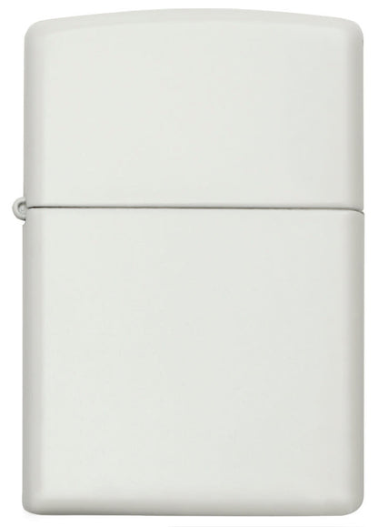 214, White Matte, Classic Case - Front View