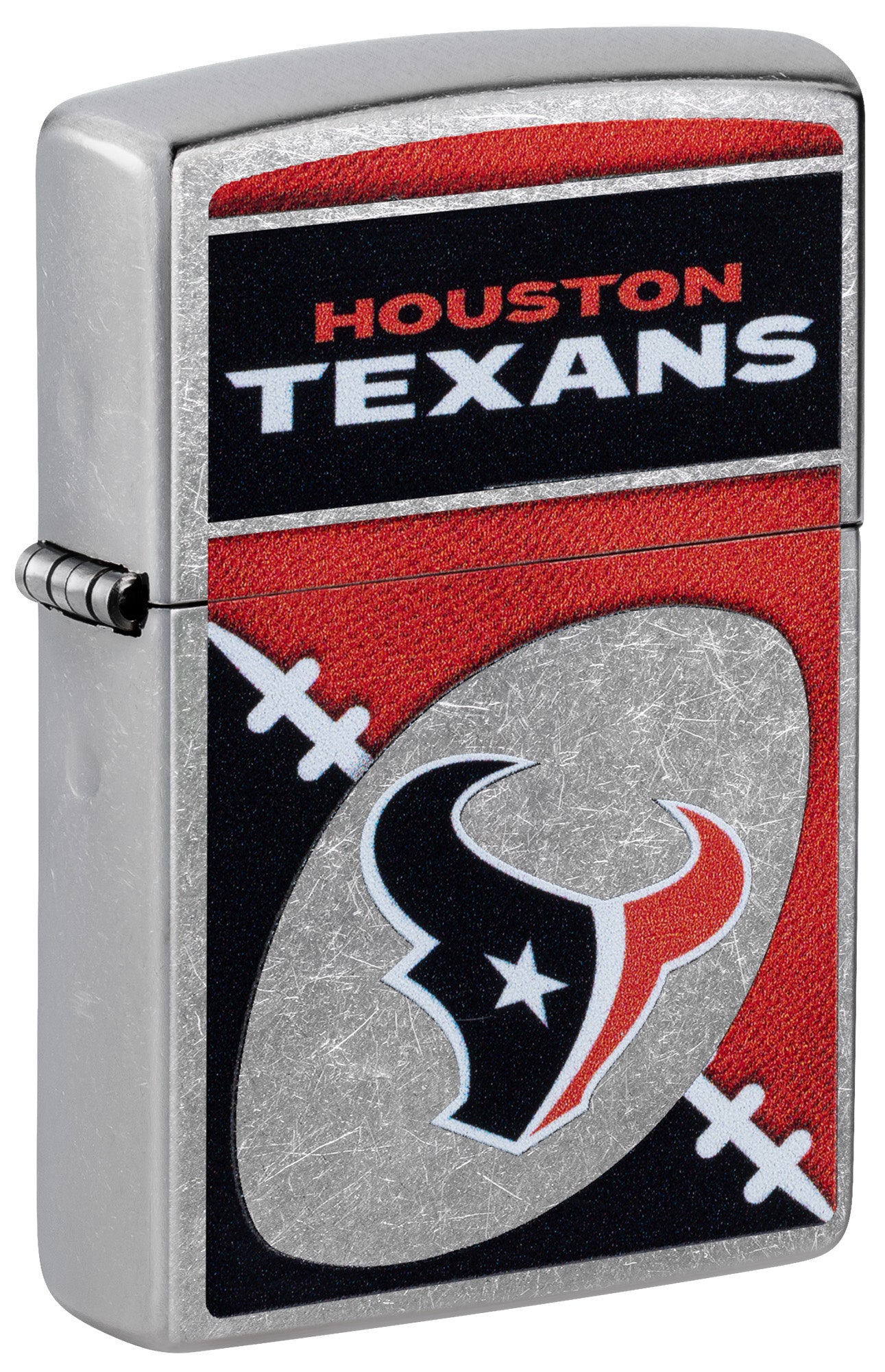 Zippo NFL Houston Texans Street Chrome Windproof Lighter – Zippo USA
