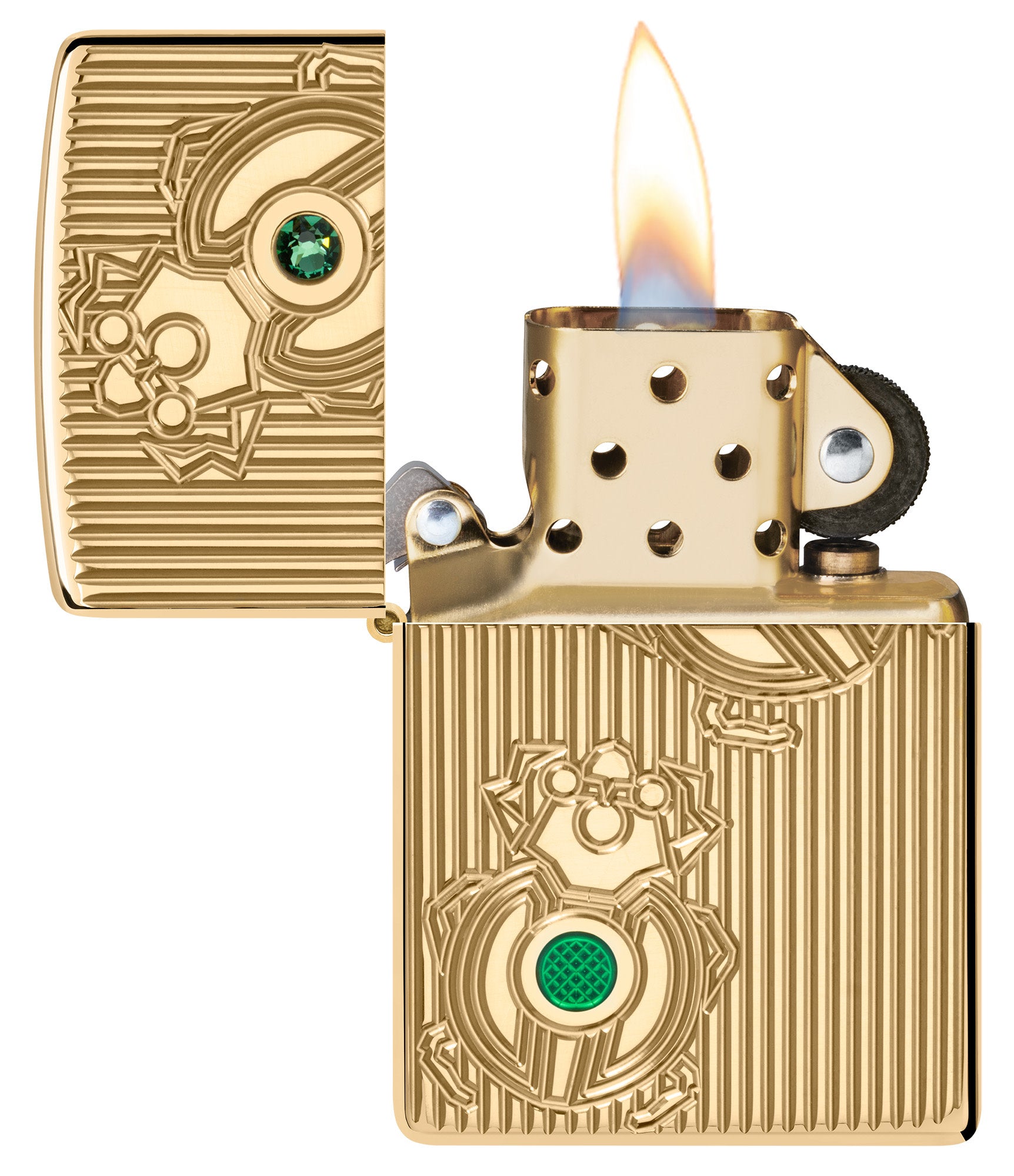Alien Worlds High Polish Purple Windproof Lighter – Zippo USA