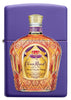 Front view of Crown Royal® Purple Matte Windproof Lighter.