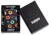 Zippo Records Design 540 Matte Windproof Lighter in its packaging.