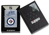 NHL Winnipeg Jets Street Chrome™ Windproof Lighter in its packaging