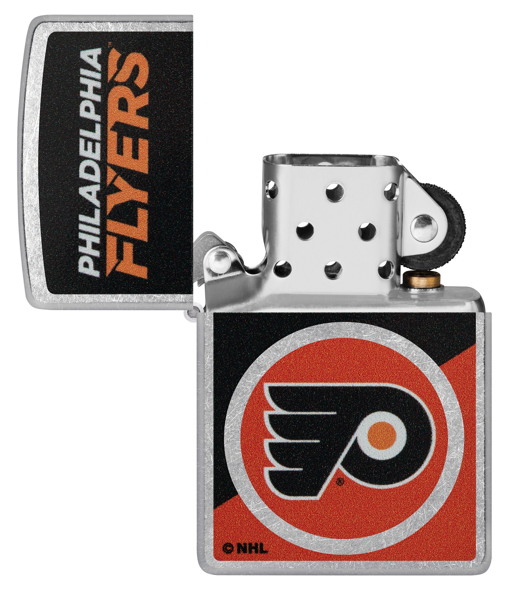 Zippo NHL® Philadelphia Flyers® Street Chrome™ Windproof
