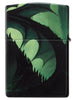 Back view of Zippo Glowing Dragon Design 540 Color Glow in the Dark Windproof Lighter.