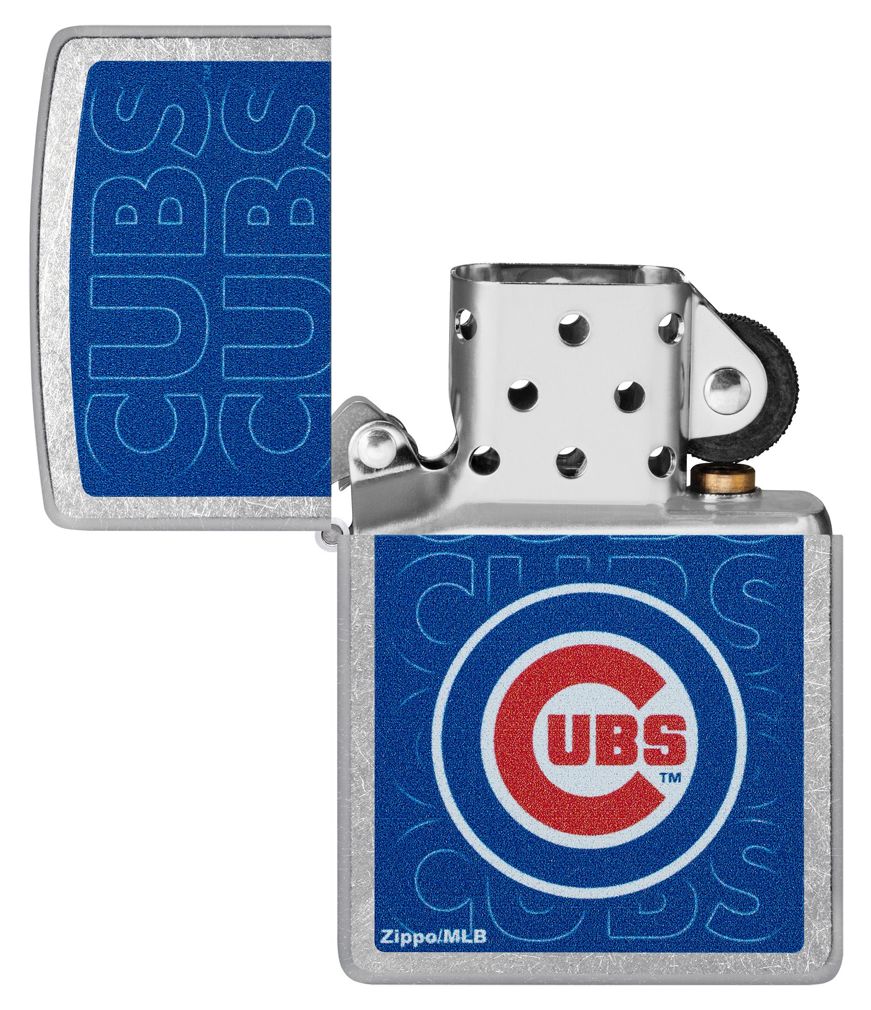 Zippo MLB® Chicago Cubs™ Street Chrome Windproof Lighter