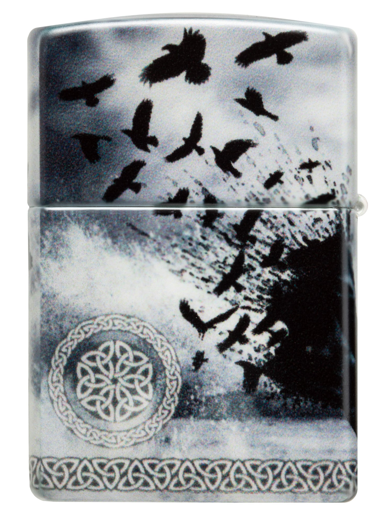 Back view of Zippo MazziÂ® 540 Matte Windproof Lighter.