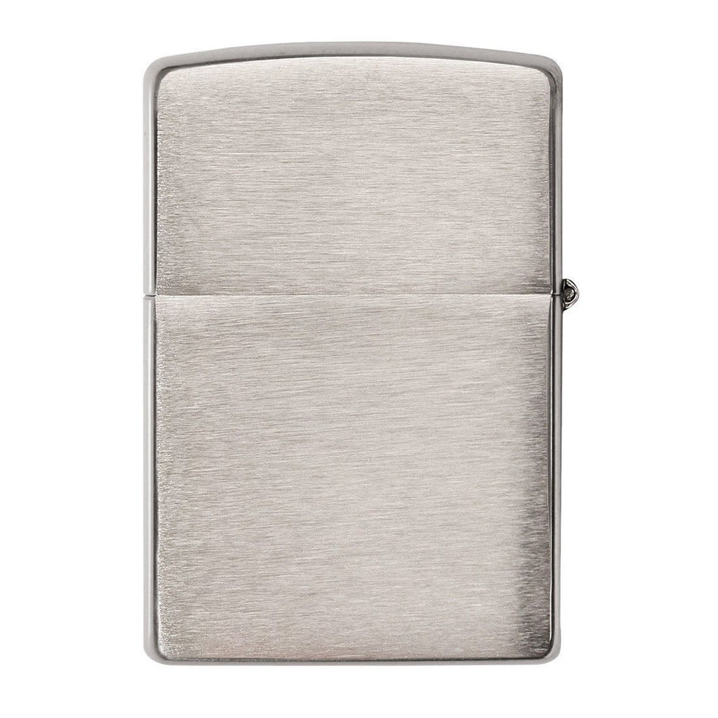 Classic Brushed Chrome Windproof Lighter
