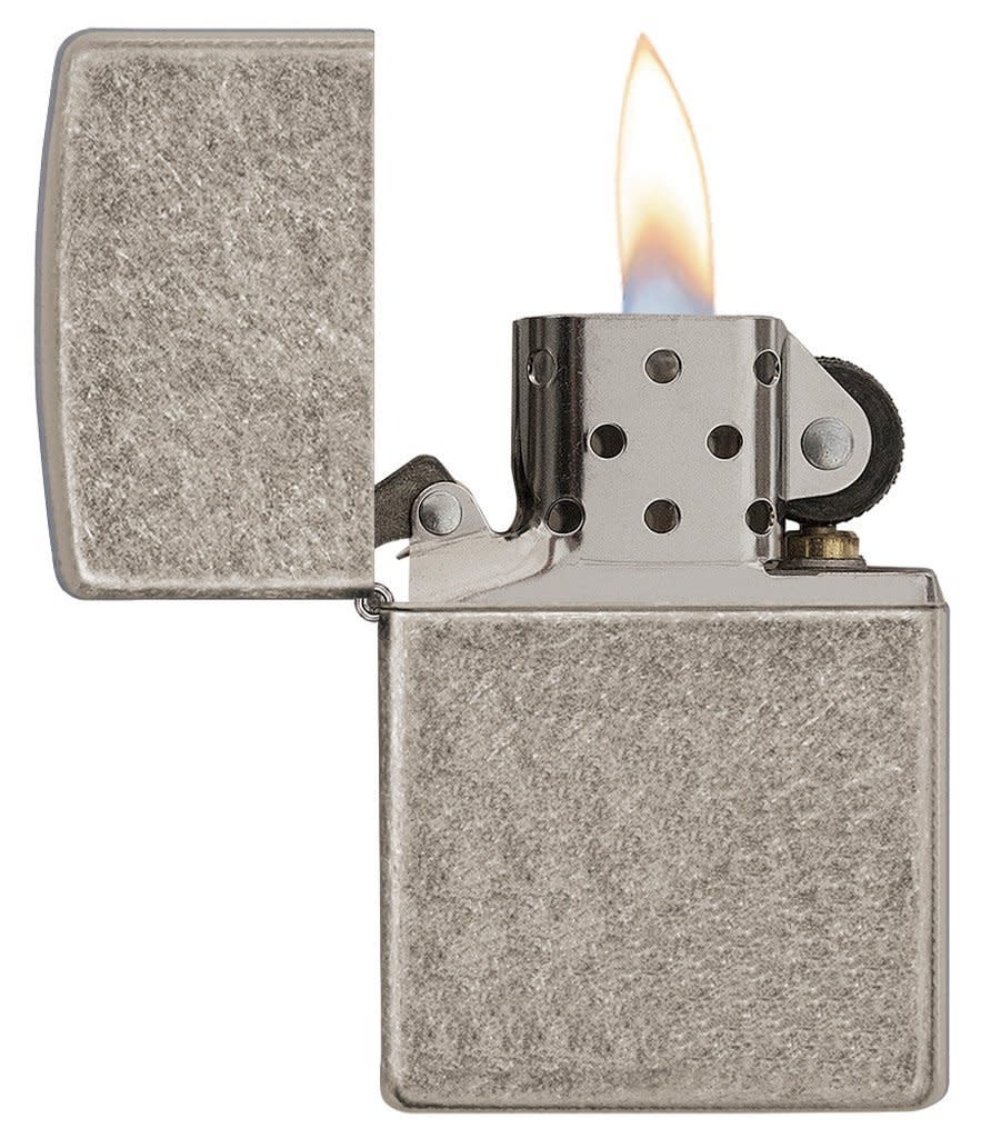 Armor® Antique Silver Plate Windproof Lighter | Zippo USA