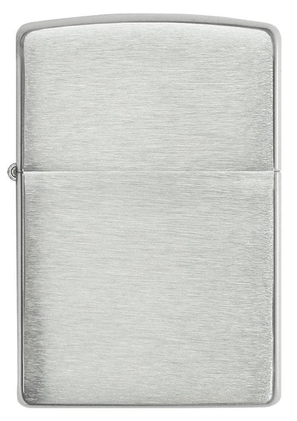Brushed Sterling Silver Front View