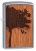 Front view of the WOODCHUCK USA Lighter shot at a 3/4 angle