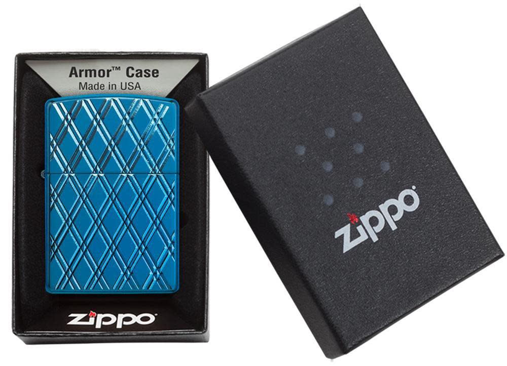 ArmorÂ® High Polish Blue Diamonds in its packaging