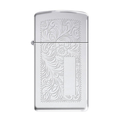 Front of SlimÂ® High Polish Chrome VenetianÂ®