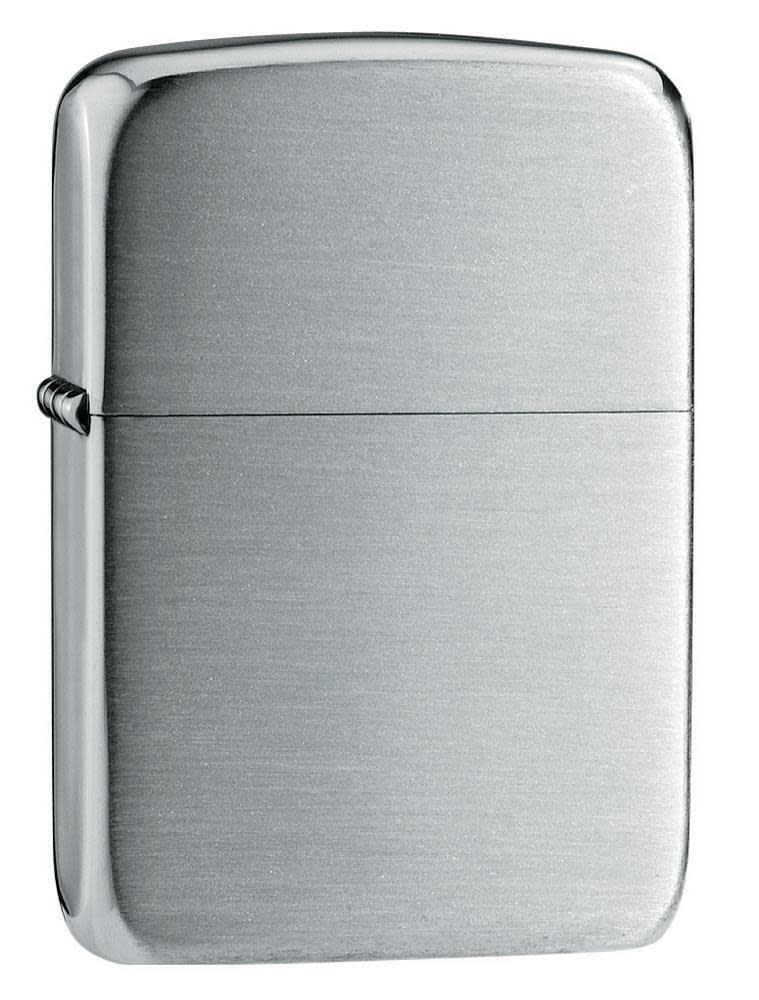 Hand Satin Sterling Silver 1941 Replica Lighter | Zippo USA