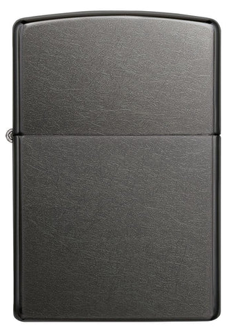 Front view of Gray Windproof Lighter.