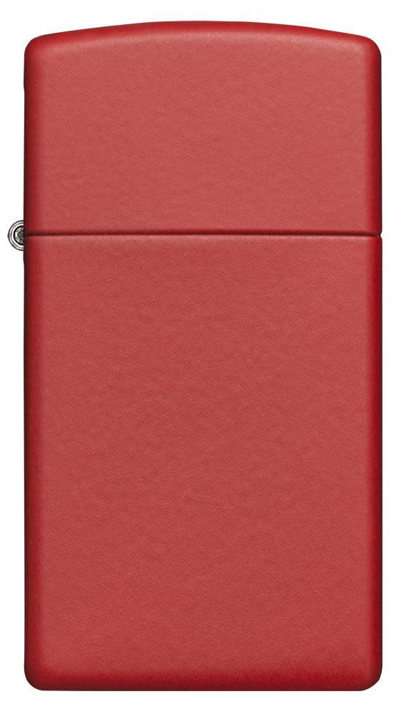 Front view of the SlimÂ® Red Matte