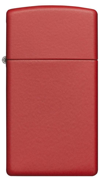 Front view of the SlimÂ® Red Matte