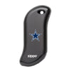Front of Black NFL Dallas Cowboys: HeatBank 9s Rechargeable Hand Warmer