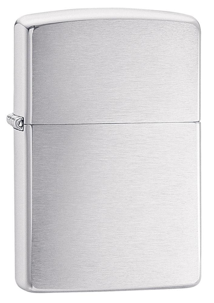 Classic Brushed Chrome Windproof Lighter |