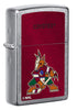 Front shot of NHL® Arizona Coyotes Street Chrome™ Windproof Lighter standing at a 3/4 angle