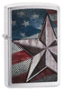 Front view of the Americana Retro Star shot at a 3/4 angle
