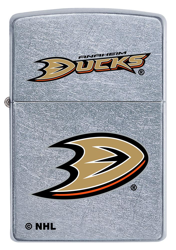 Front of ©NHL Anaheim Ducks Street Chrome™ Windproof Lighter
