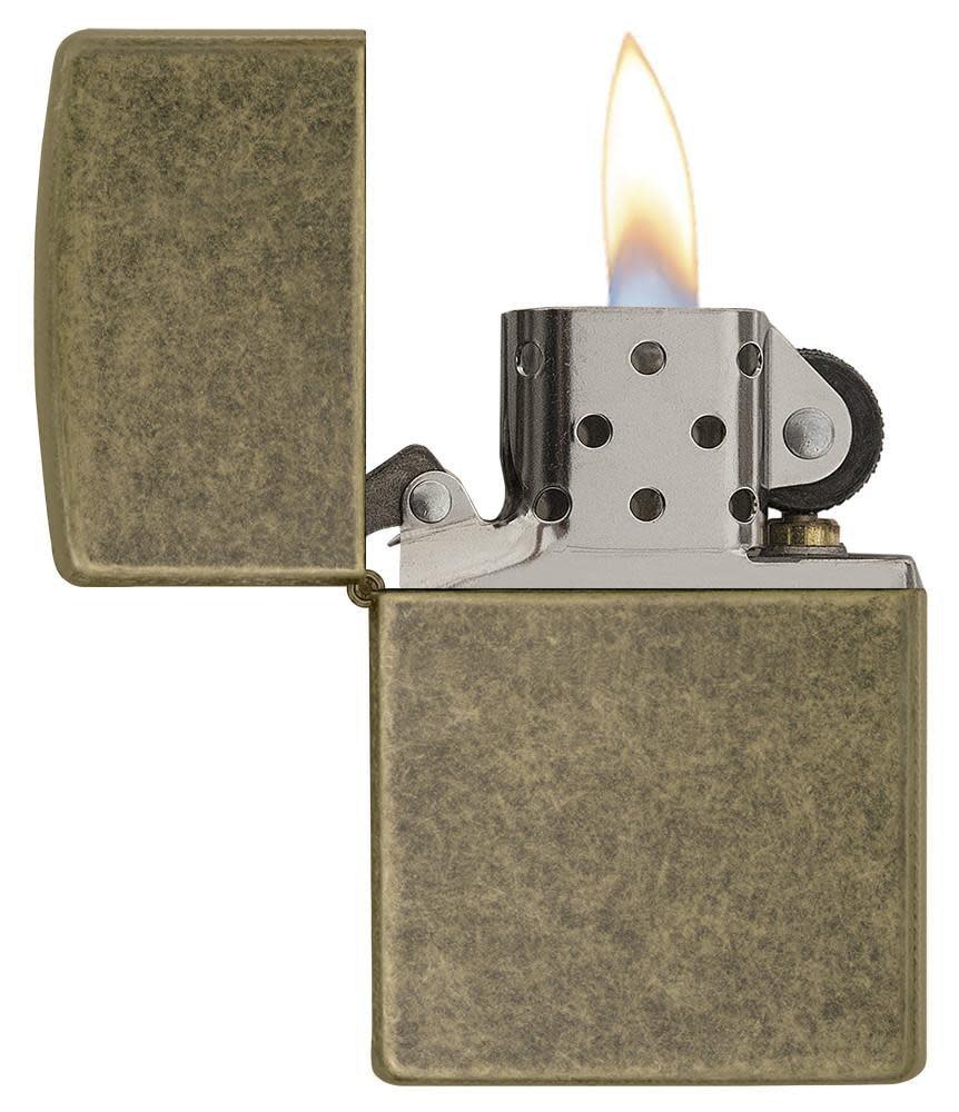 Classic Antique Brass Windproof Lighter | Zippo USA