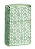 Back view of Armor® High Polish Green Elegant Dragon standing at a 3/4 angle