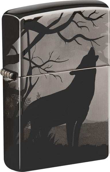 Wolves Design Photo Image 360° Black Ice Windproof Lighter Wolves Design Photo Image 360° Black Ice Windproof Lighter