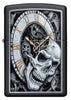 Front view of Skull Clock Design Lighter