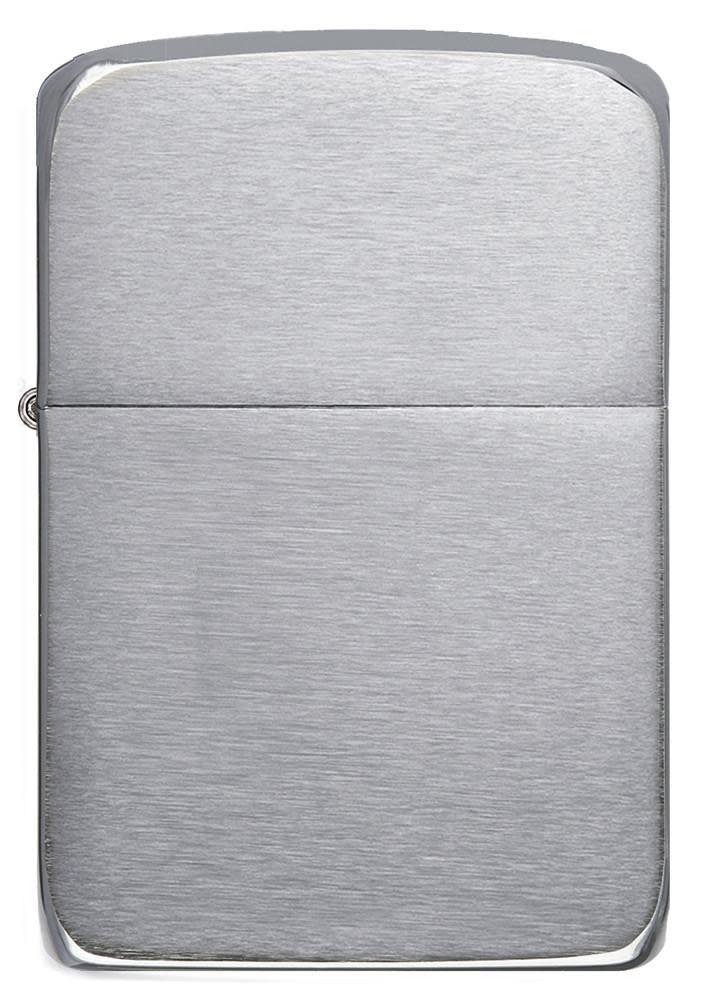 ZIPPO Vintage Brush Chrome | Zippo Street Chrome Replica