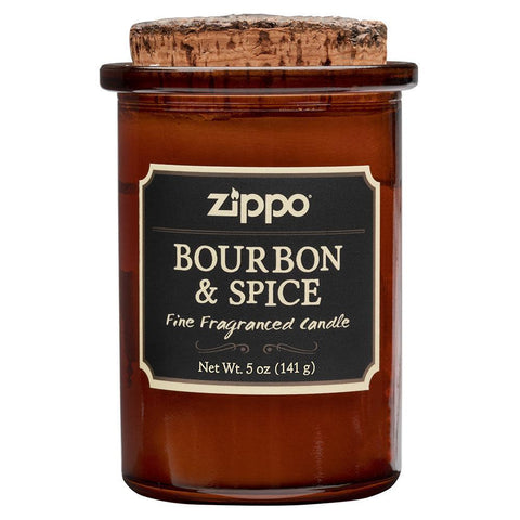 Front of Spirit Candle - Bourbon & Spice