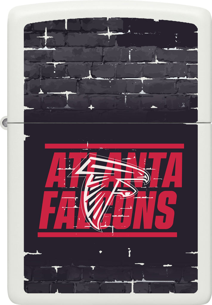 Zippo NFL Draft Atlanta Falcons White Matte Windproof Lighter