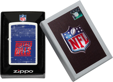 NFL Draft Buffalo Bills Windproof Lighter in its packaging.