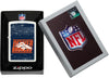 NFL Draft Denver Broncos Windproof Lighter in its packaging.