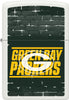 Front shot of NFL Draft Green Bay Packers Windproof Lighter.