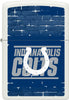 Front shot of NFL Draft Indianapolis Colts Windproof Lighter.