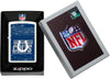 NFL Draft Indianapolis Colts Windproof Lighter in its packaging.
