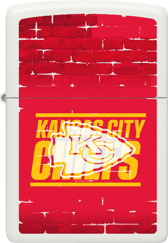 Front shot of NFL Draft Kansas City Chiefs Windproof Lighter