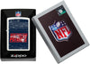 NFL Draft New England Patriots Windproof Lighter in its packaging.