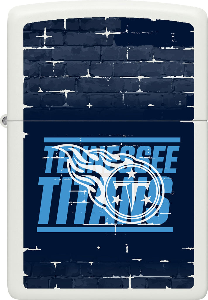 Front shot of NFL Draft Tennessee Titans Windproof Lighter.
