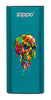 Front of Paint Splatter Skull: Blue HeatBank® 3-Hour Rechargeable Hand Warmer