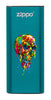 Front of Paint Splatter Skull: Blue HeatBank® 3-Hour Rechargeable Hand Warmer