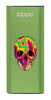 Front of Colorful Skull: Green HeatBank® 3-Hour Rechargeable Hand Warmer